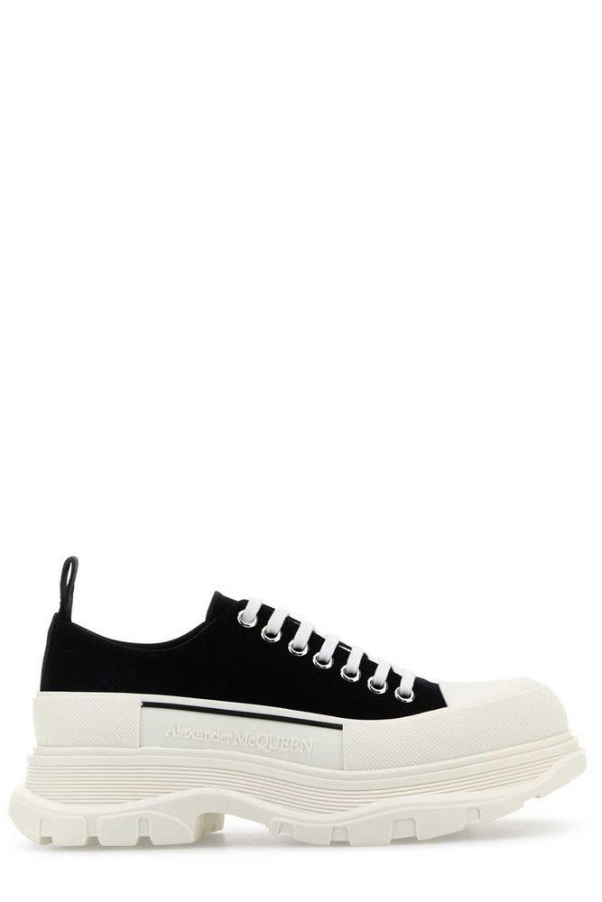 Alexander McQueen Tread Slick Lace-Up Sneakers