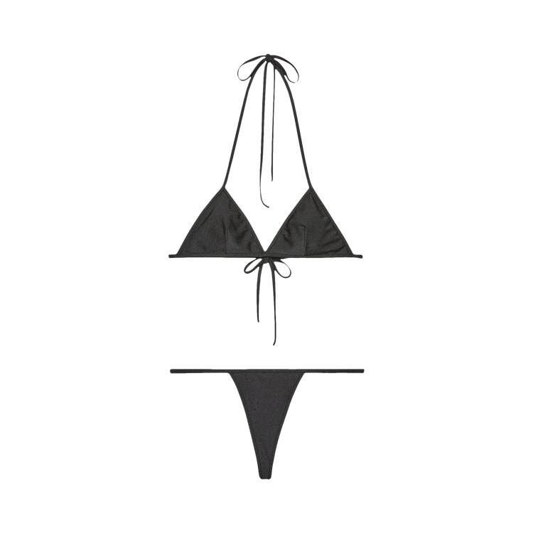 Gucci Interlocking G Jersey Bikini 'Black'