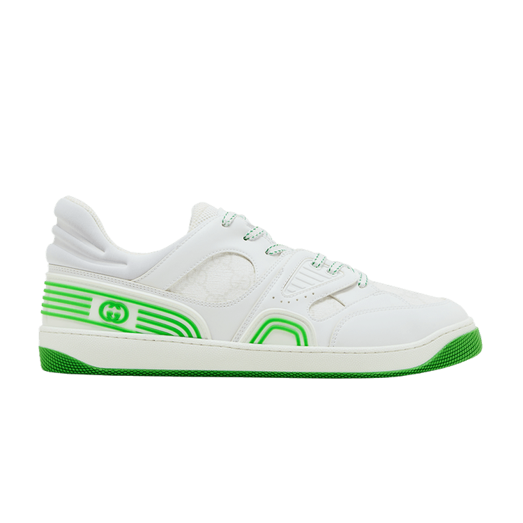 Gucci Basket Low 'White Demetra Green'