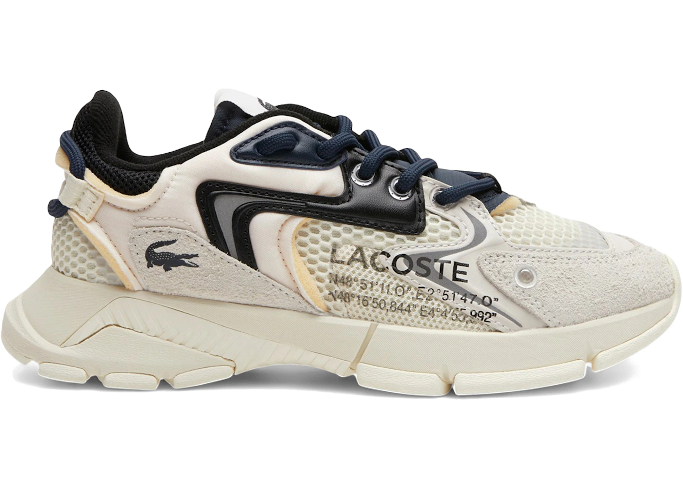 Lacoste L003 Neo 125 1 SFA Off White Black (Women's)