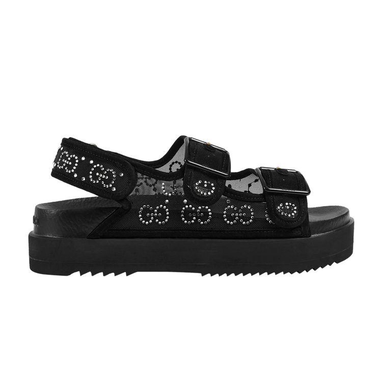 Gucci Wmns GG Sandal 'Crystals - Black'