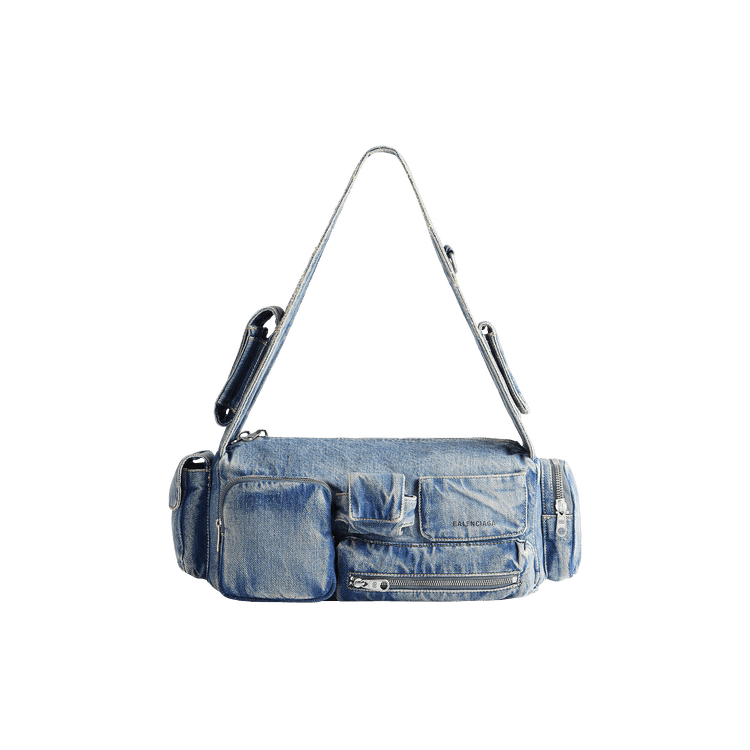 Balenciaga Superbus Sling Bag 'Vintage Blue'