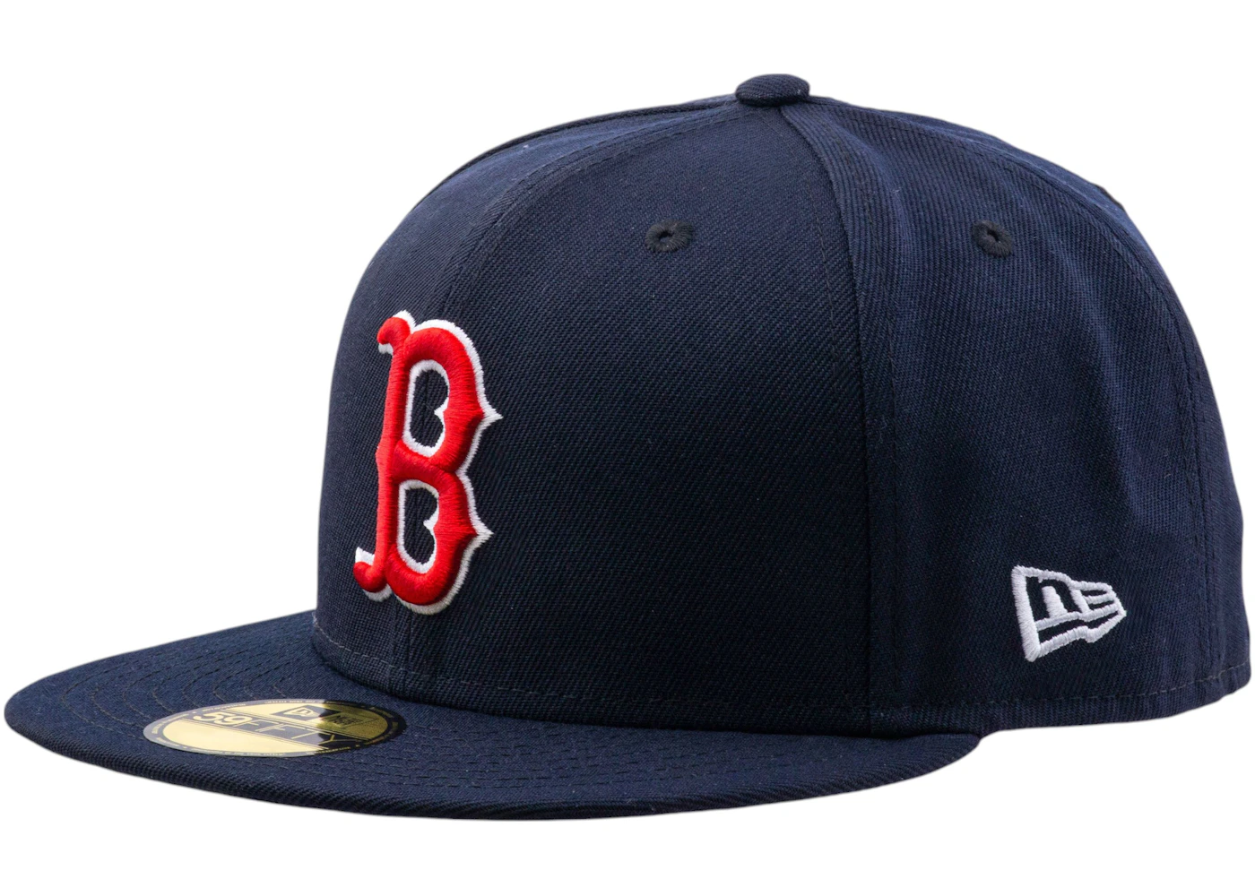 New Era 59Fifty Boston Red Sox MLB 2017 Authentic Collection On Field Game Fitted Cap Size 7 Cap Black