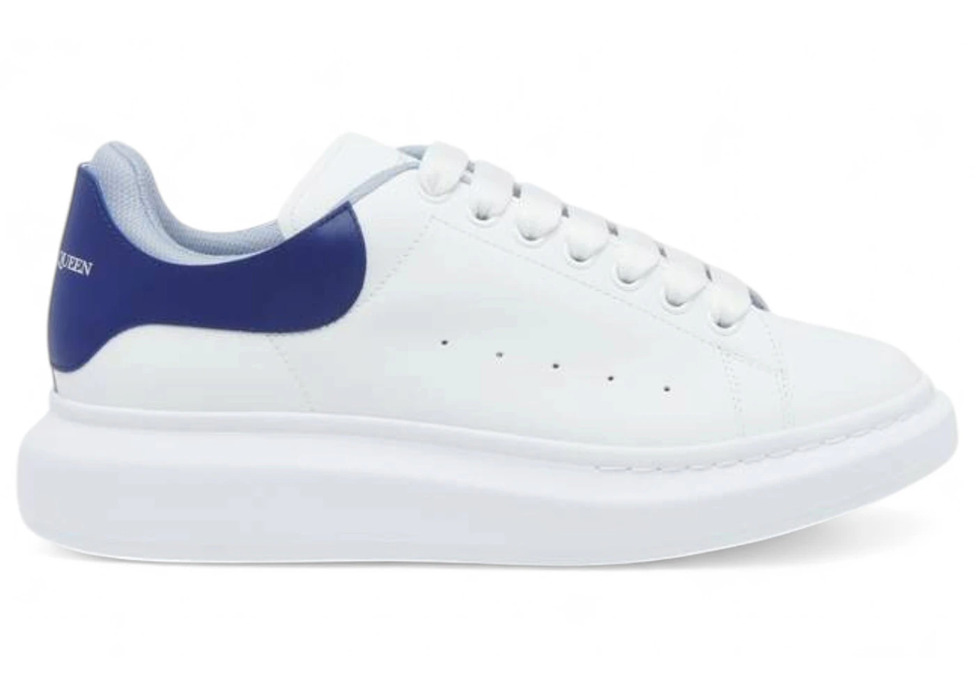 Alexander McQueen Oversized White Royal Blue