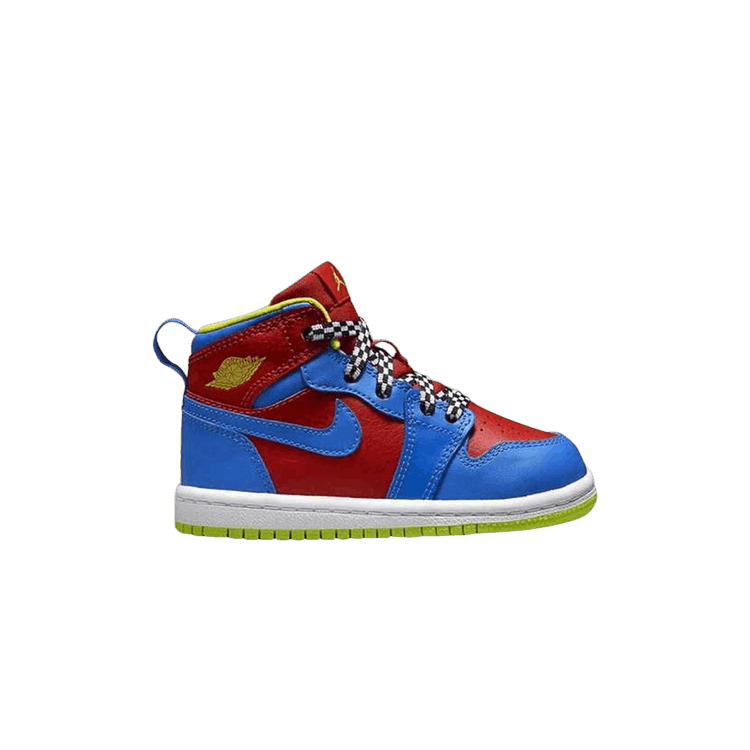 Air Jordan 1 Retro High TD 'Cyber Red Blue'