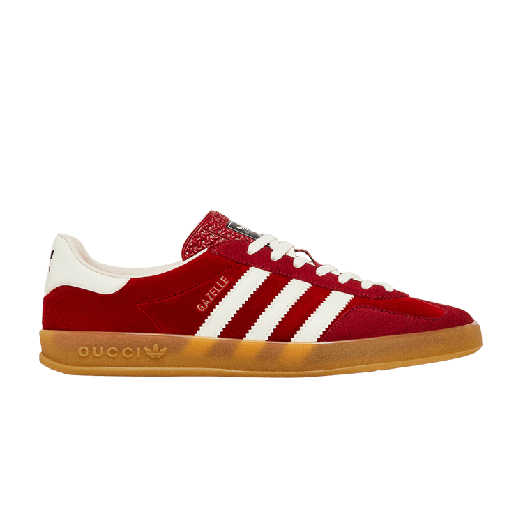 Adidas x Gucci Gazelle 'Red Velvet'