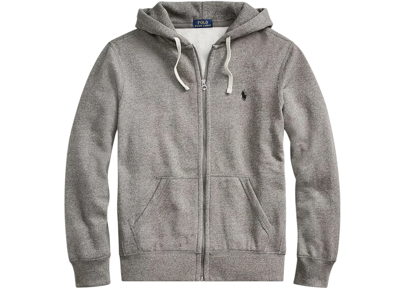 Polo Ralph Lauren Fleece Full-Zip Hoodie Ash Grey Heather
