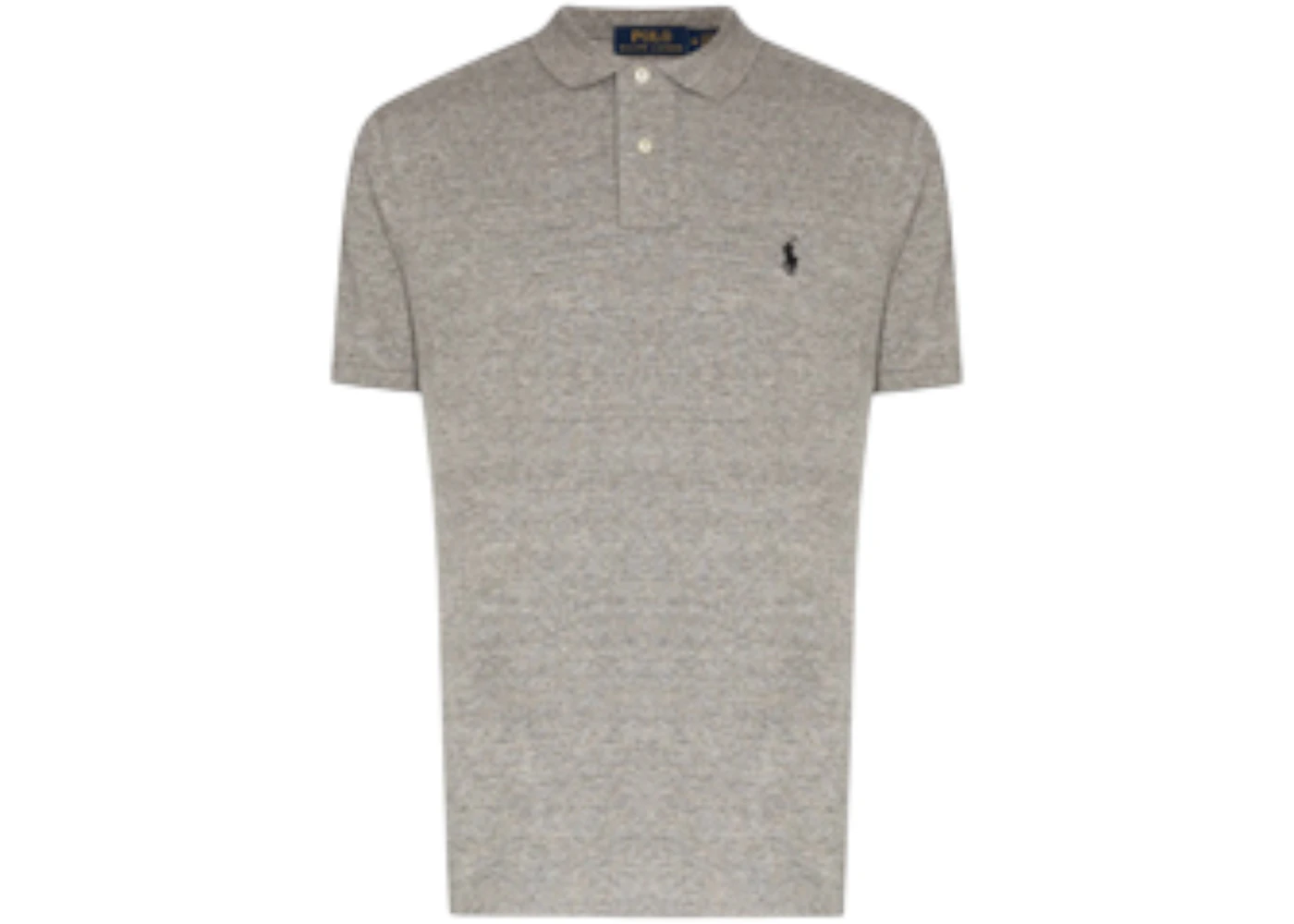 Polo Ralph Lauren Embroidered Logo Polo Shirt Canterbury Heather