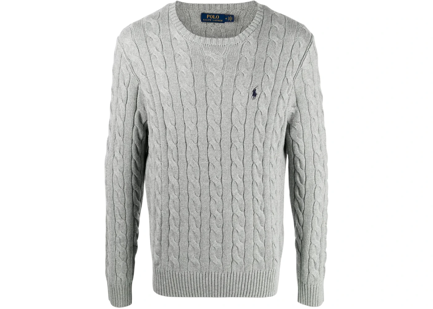 Polo Ralph Lauren L/S Knit Crewneck Sweater Fawn Grey Heather