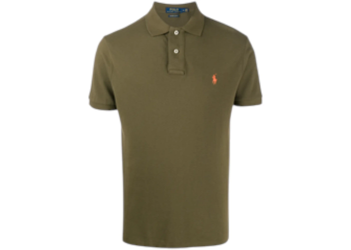 Polo Ralph Lauren Short-Sleeve Slim Fit Mesh Polo Canopy Olive