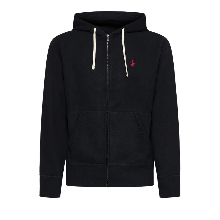 Polo Ralph Lauren Long-Sleeve Fleece Full-Zip Hoodie 'Polo Black'