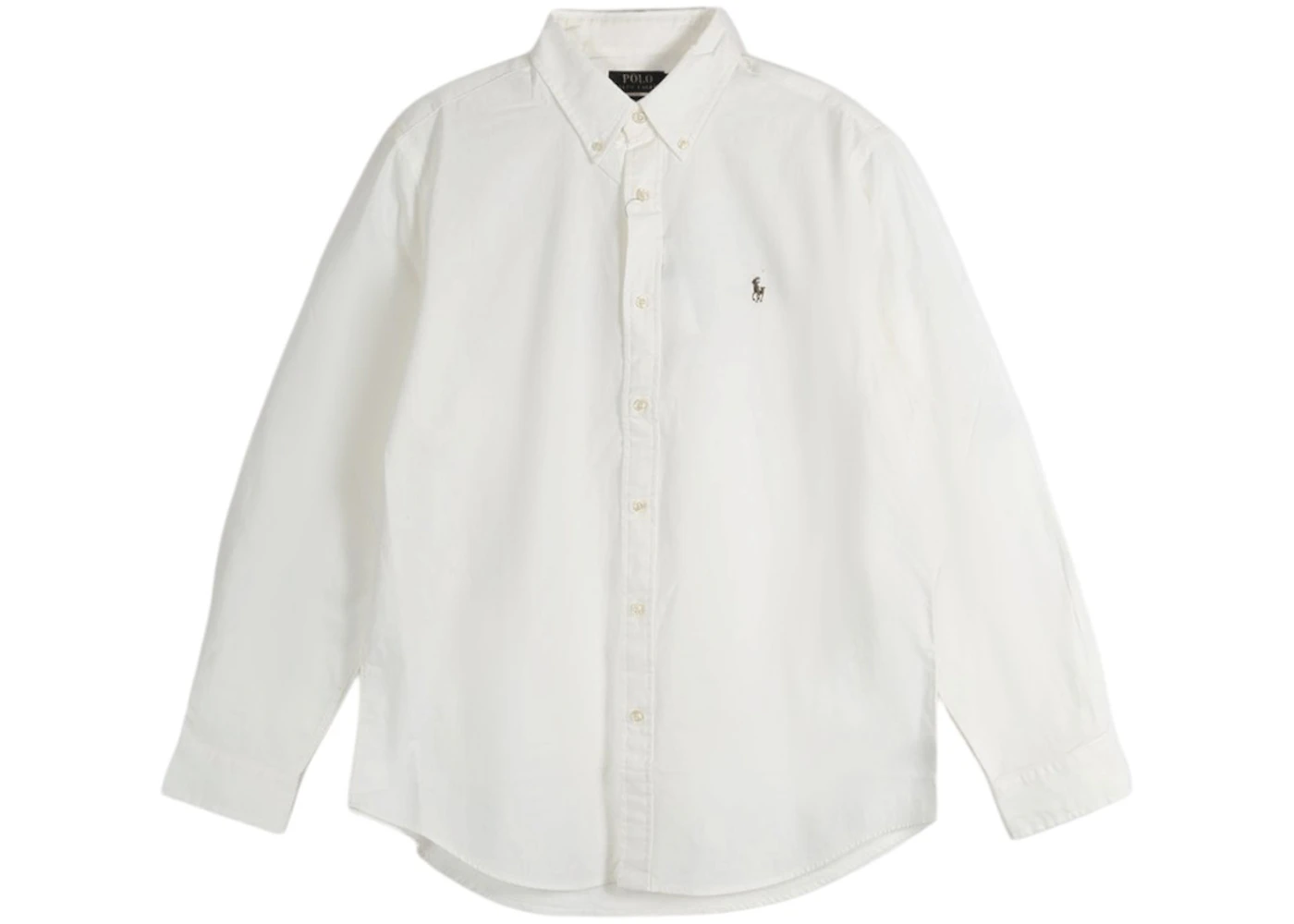 Polo Ralph Lauren Long-Sleeve Chambray Sport Shirt White