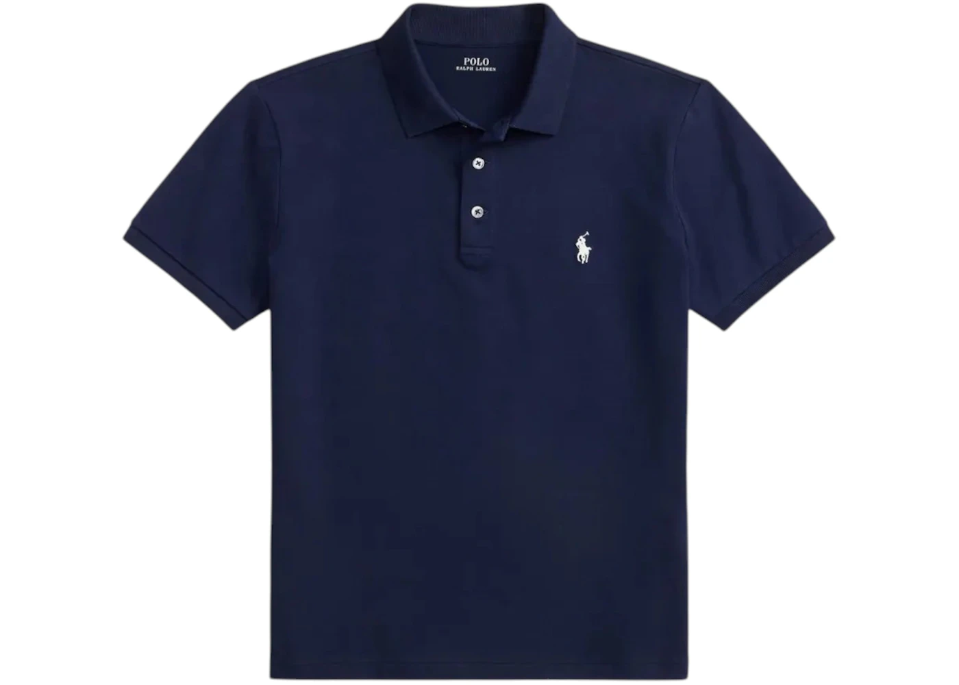 Polo Ralph Lauren Short-Sleeve Stretch Mesh Polo Smoke