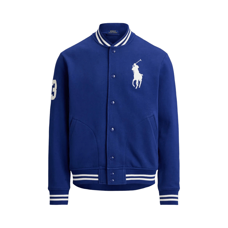 Polo Ralph Lauren Long Sleeve Seasonal Fleece Big Pony Jacket 'Blue'