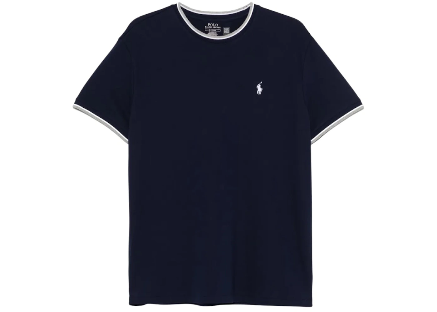 Polo Ralph Lauren Short-Sleeve Stretch Mesh Crewneck T-shirt Newport Navy