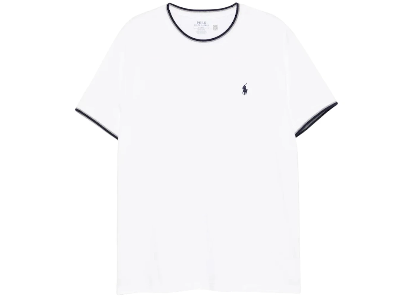 Polo Ralph Lauren Short-Sleeve Stretch Mesh Crewneck T-shirt White