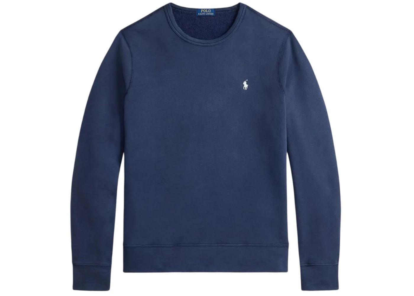 Polo Ralph Lauren Island Terry Crewneck Long-Sleeve Sweatshirt Newport Navy