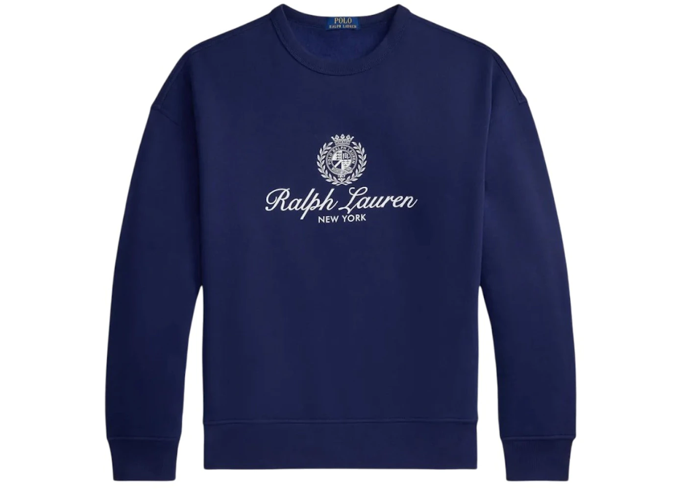 Polo Ralph Lauren Long-Sleeve Seasonal Fleece New York Ralph Lauren Graphic Sweatshirt Newport Navy