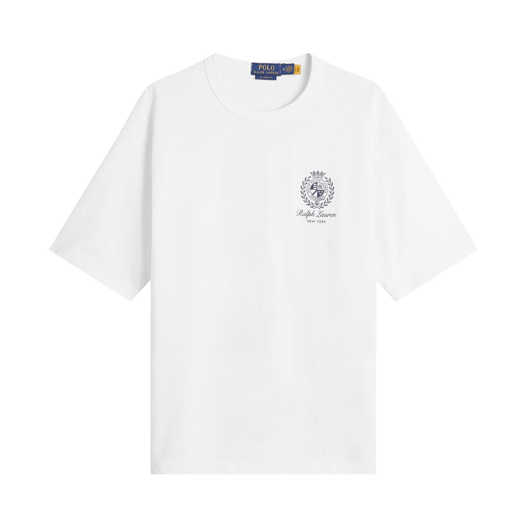 Polo Ralph Lauren Short-Sleeve Heavyweight Jersey Knit Graphic T-Shirt 'White'