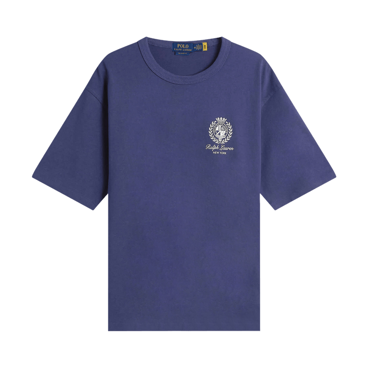 Polo Ralph Lauren Short-Sleeve Heavyweight Jersey Knit Graphic T-Shirt 'Newport Navy'