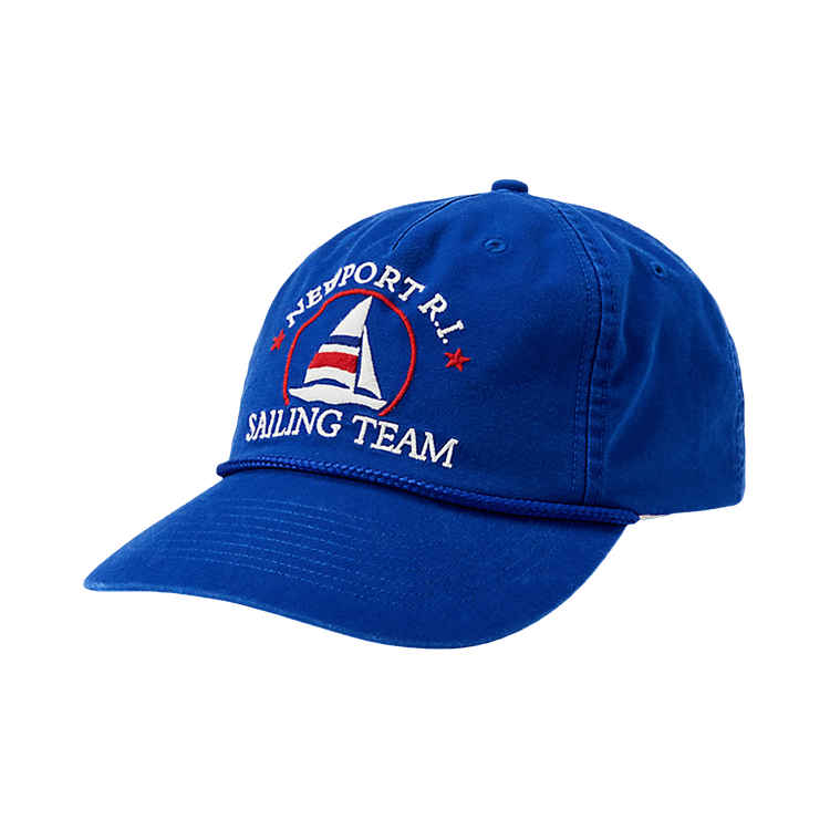 Polo Ralph Lauren Lightweight Cotton Twill Vintage Sailing Team Trucker Cap 'Sapphire Star'