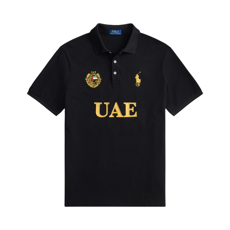 Polo Ralph Lauren UAE Short-Sleeve Mesh Polo 'Polo Black'