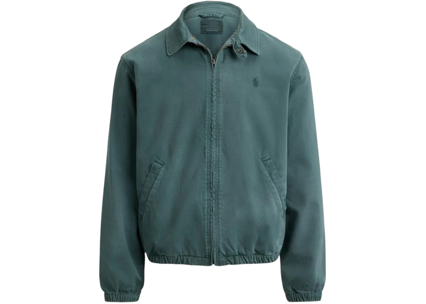 Polo Ralph Lauren Long-Sleeve Heritage Twill Hallett Rigid Denim Windbreaker Hallett