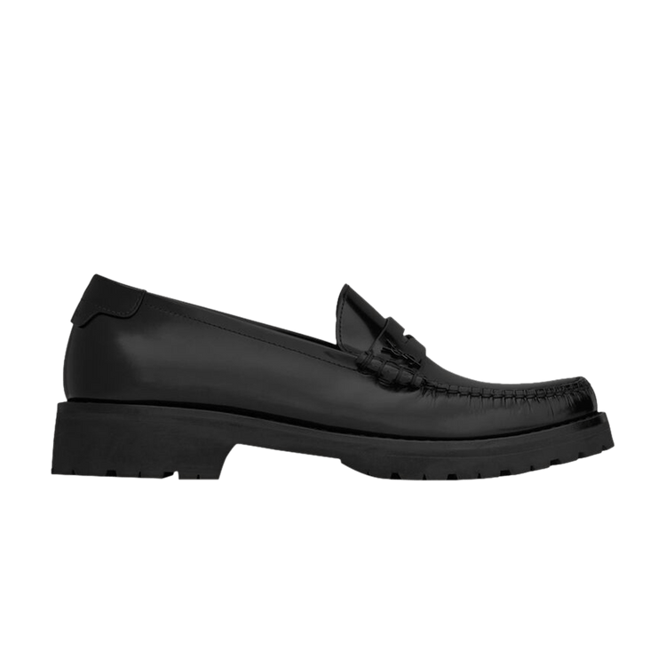 Saint Laurent Wmns Le Loafer Chunky Penny Slippers 'Black'