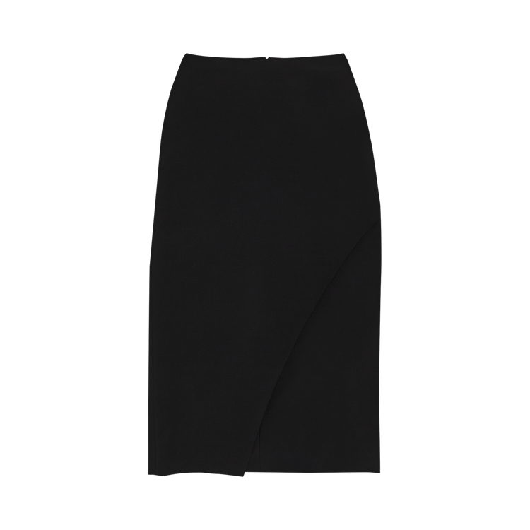 Alexander McQueen Assymetric Slit Skirt 'Black'