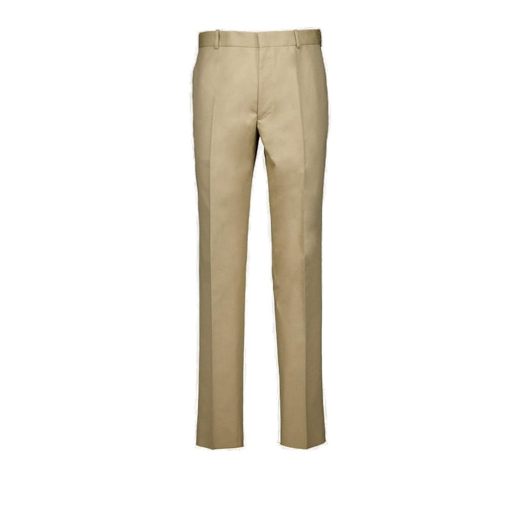 Alexander McQueen Mid-Rise Tapered Pants