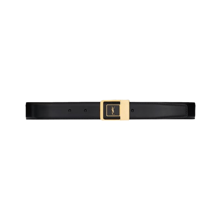 Saint Laurent LA 66 leather belt 'Black'