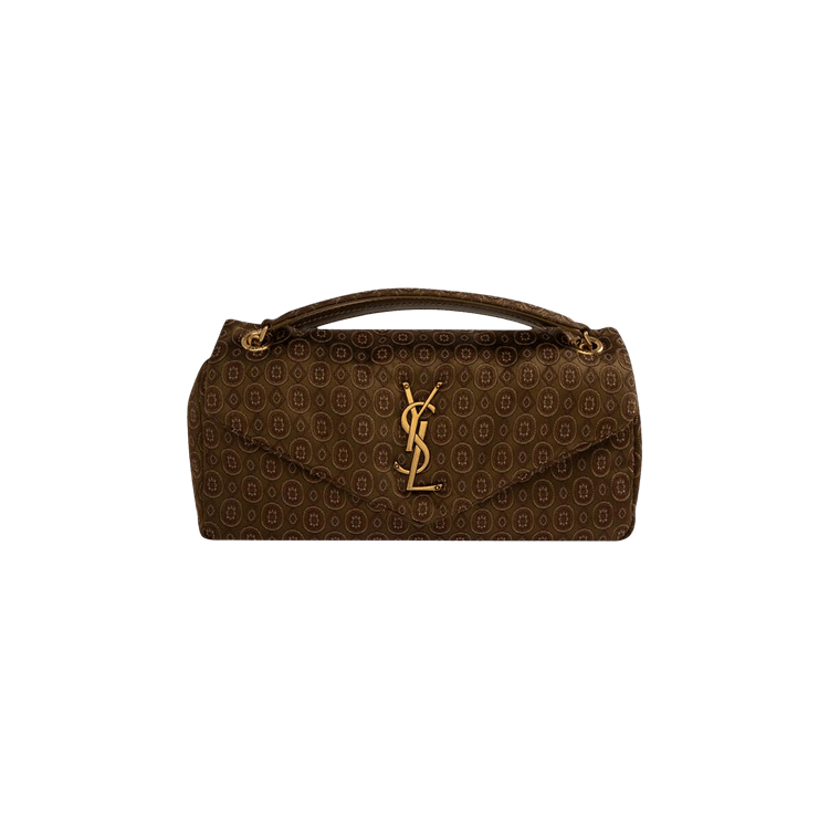 Saint Laurent Calypso Small Bag 'Military/Red'