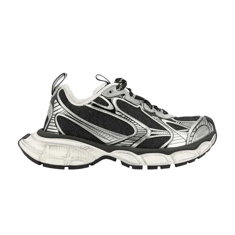 Balenciaga Wmns 3XL Lace-Up 'Black Silver'