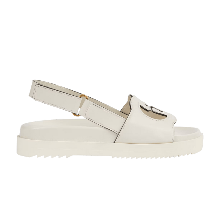 Gucci Wmns Interlocking G Sandal 'White'