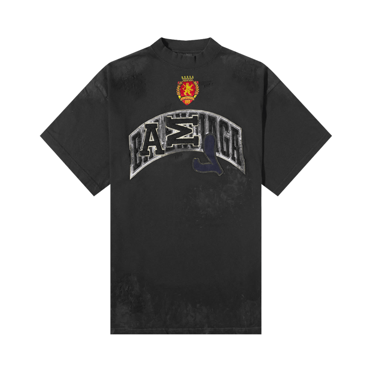 Balenciaga Skater Logo T-Shirt 'Black'