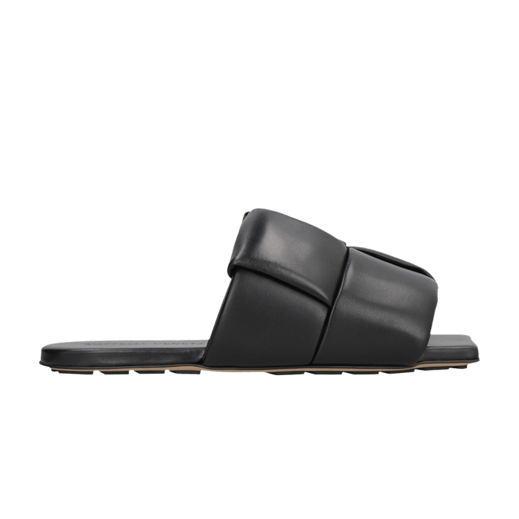 Bottega Veneta Wmns Flat Sandal 'Black'