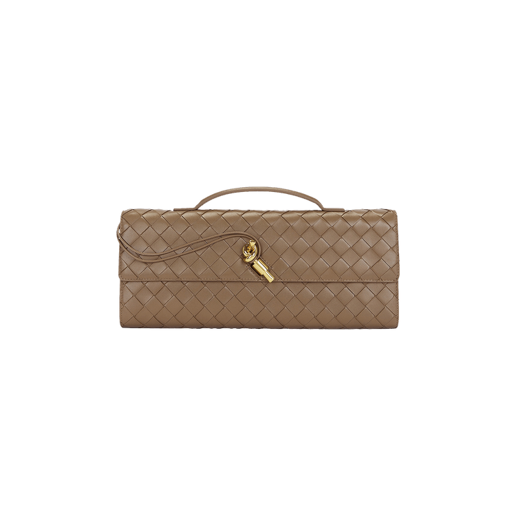 Bottega Veneta Andiamo Long Clutch 'Pinecone/Brass'