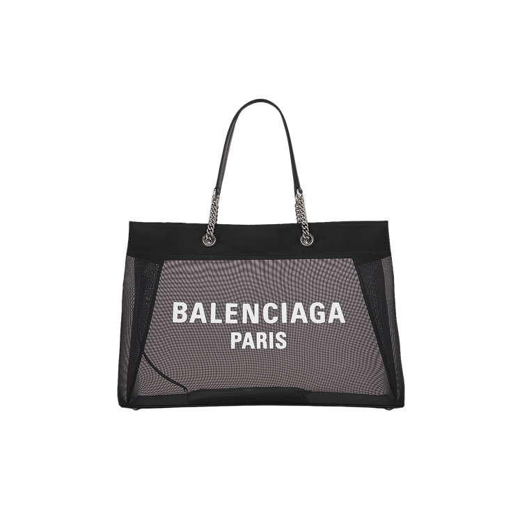 Balenciaga Large Duty Free Tote Bag 'Black/White'