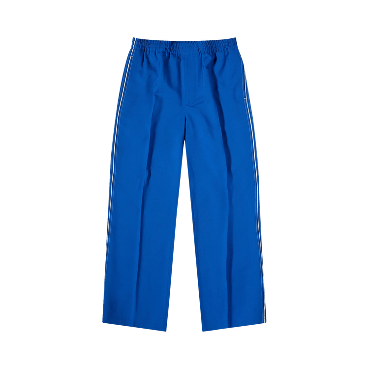 Gucci Mohair Pants With Interlocking G 'Electric Blue'