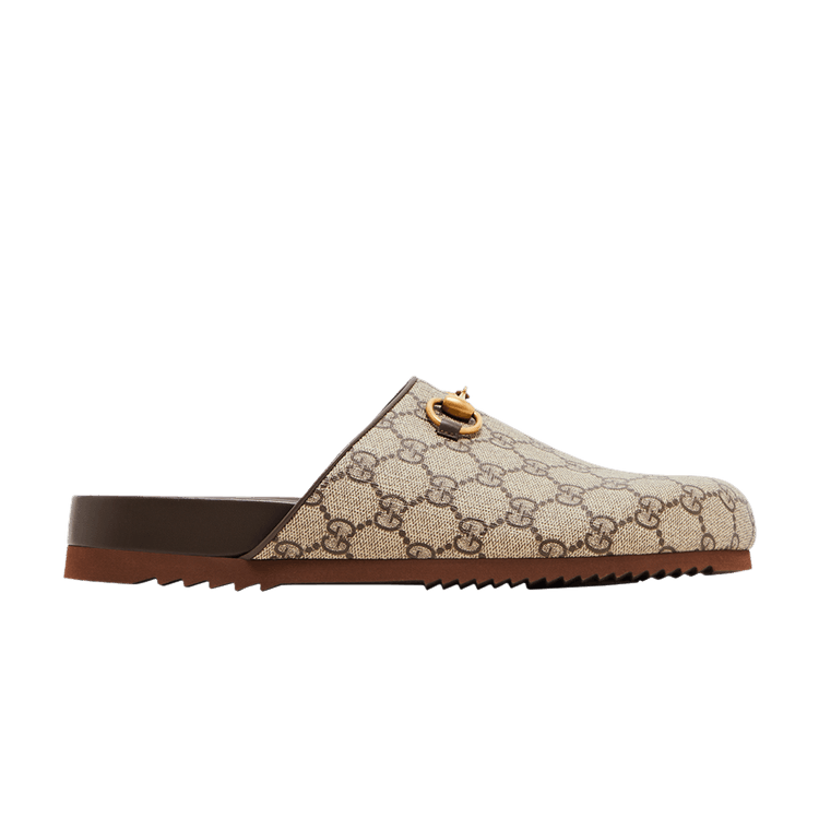 Gucci Wmns Horsebit Slipper 'GG Supreme - Beige'