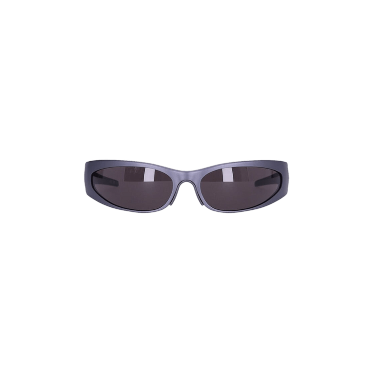 Balenciaga Reverse Xpander 2.0 Rectangle Sunglasses 'Dark Grey'