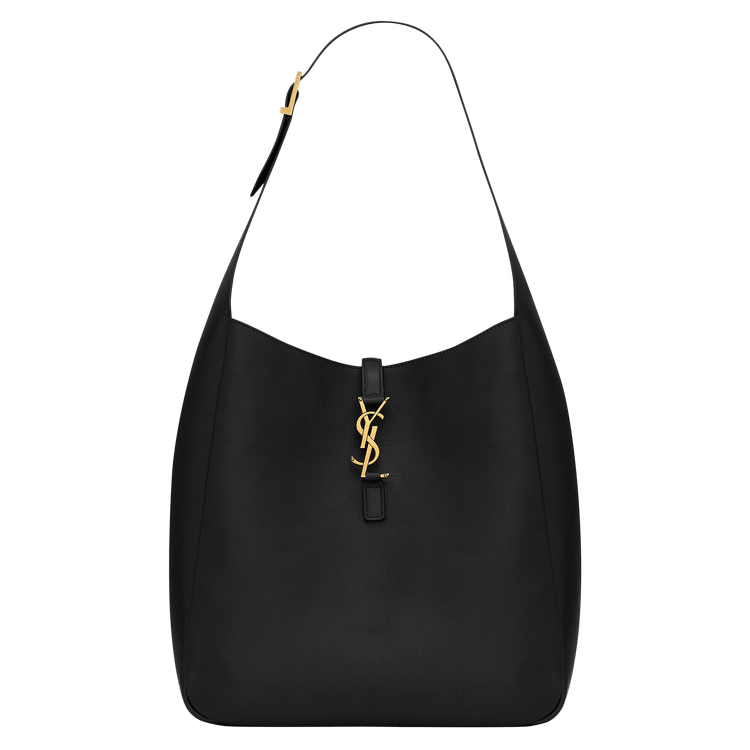 Saint Laurent Large Le 5 à 7 Leather Shoulder Bag 'Black'