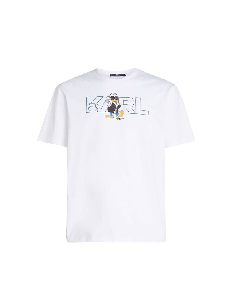Karl Lagerfeld Disney Donald Logo T-Shirt