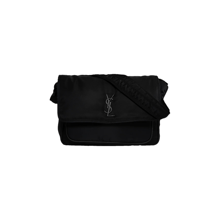 Saint Laurent Niki Plaque Messenger Bag 'Black'