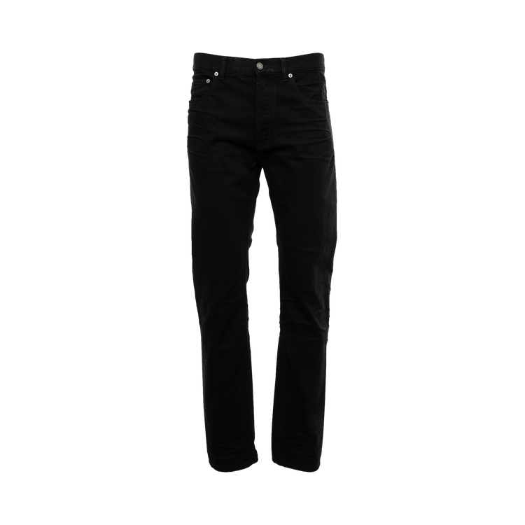 Saint Laurent Straight Baggy Jean 'Billy Black'