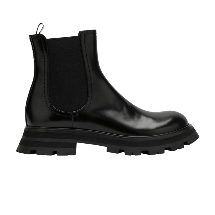 Alexander McQueen Wmns Wander Chelsea Boot 'Black' 2023