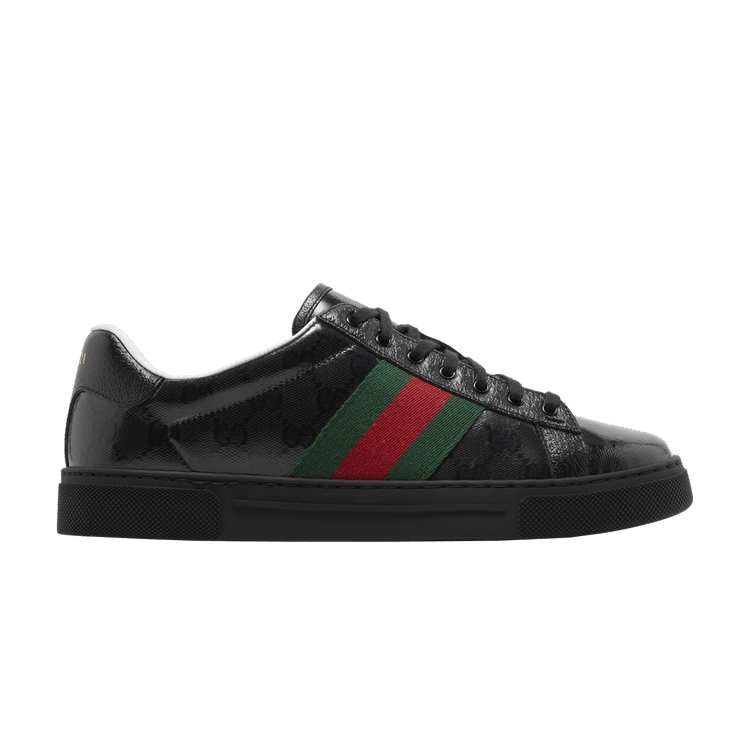 Gucci Ace 'GG Crystal Canvas - Black'