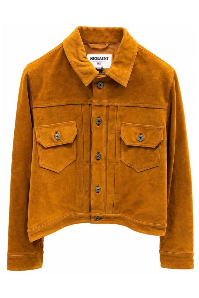 Sebago Buttoned Leather Jacket