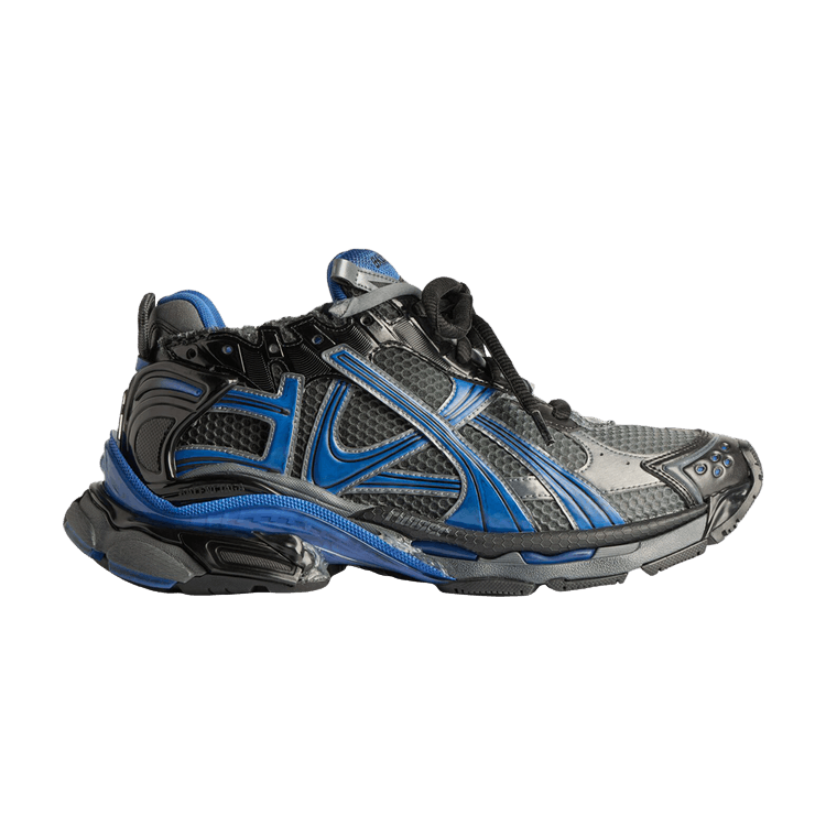 Balenciaga Runner Gradient Mesh Sneaker 'Black Blue Grey'