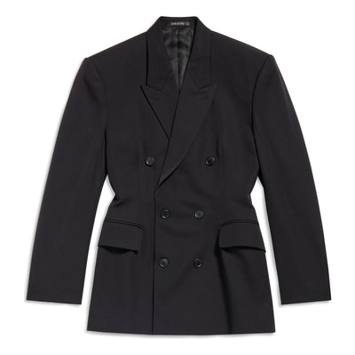 (WMNS) Balenciaga Cinched Jacket 'Black'